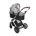 Baby Stroller GLORY 2in1 with pram body OPALINE Grey+ADAPTERS